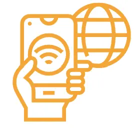  working with fast and  reliable free Wi-Fi at United Auckland Hoste accommodation